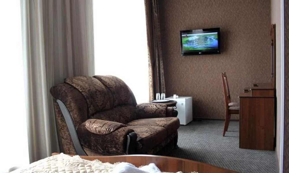 Оформление спального места в гостинице Apart's Hotel